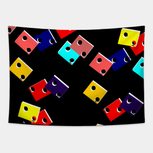 New geometric shape colourful pattern design Tapestry