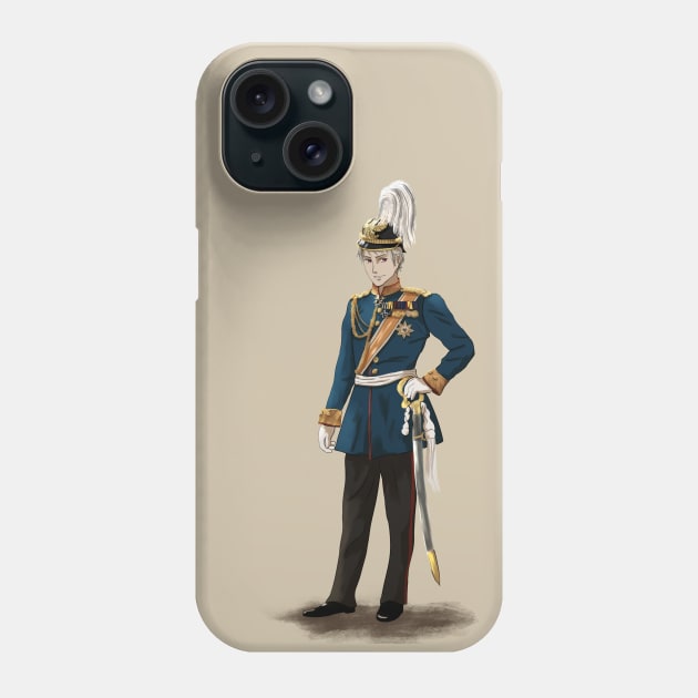 Hetalia Prussia 1888 Phone Case by Silentrebel