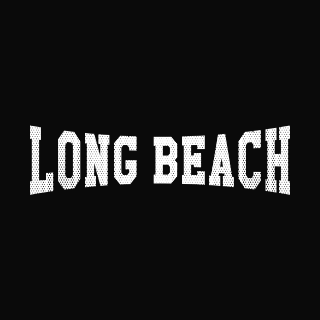 Long Beach, California - CA School Typography by thepatriotshop