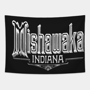 Vintage Mishawaka, IN Tapestry