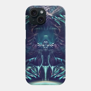 Antithetical - Visionary Art - Fractal Painting - Manafold Art Phone Case