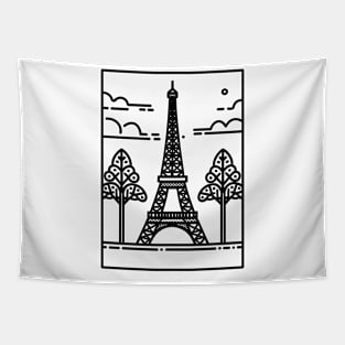 Eiffel Tower Tapestry