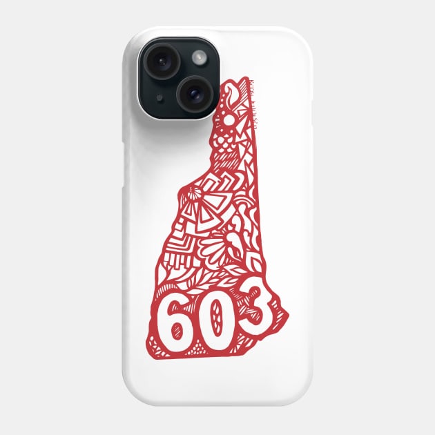 603_NH_Red Phone Case by kk3lsyy