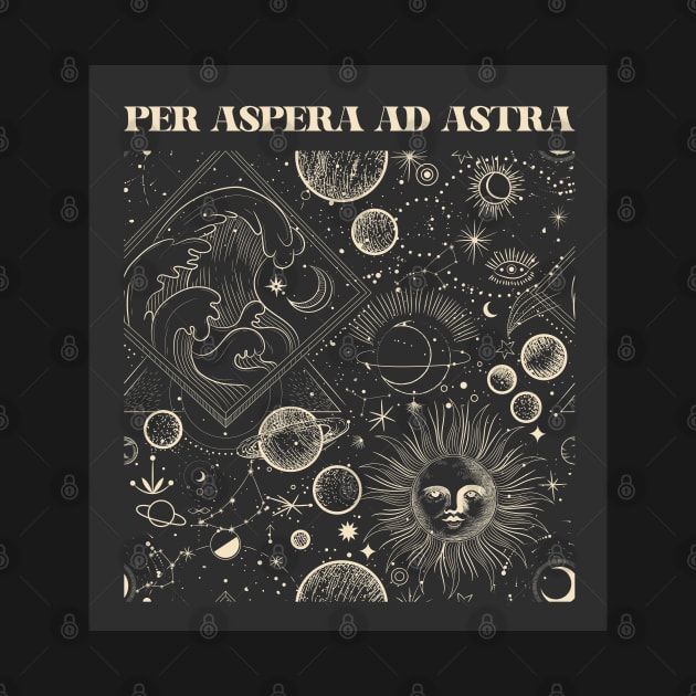 Per aspera ad astra - Sun and Moon by Obey Yourself Now