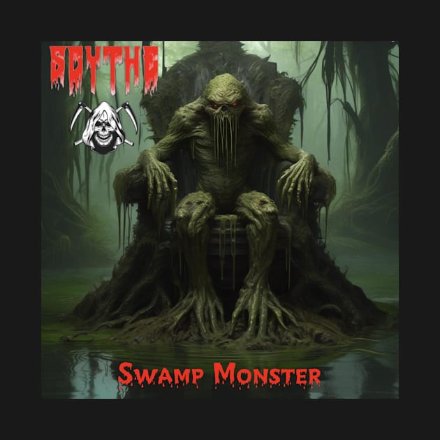 Swamp Monster by Scythe by Diebythescythe