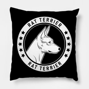 Rat Terrier Fan Gift Pillow