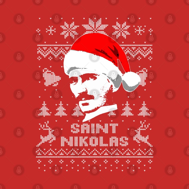 Nikola Tesla Saint Nikolas by Nerd_art