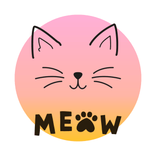 Meow cat T-Shirt