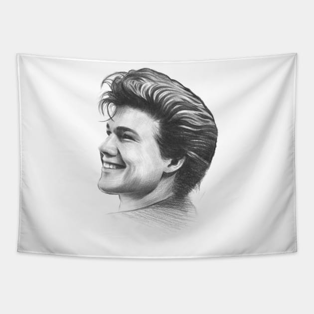 Morten Harket a-ha Tapestry by korobovart