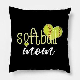 Softball Mom Softball Mom Grey Small Pillow