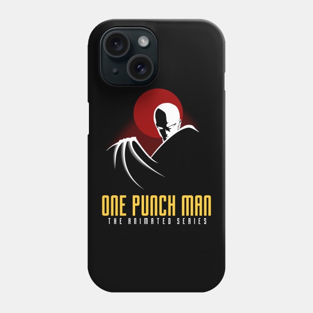 One Punch Animated Series Phone Case by Apgar Arts