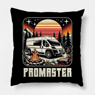 Promaster Vanlife sunset vibe Pillow