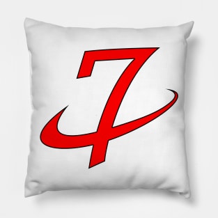 Dragon ball Super - Universe 7 Logo - Top Left Pillow