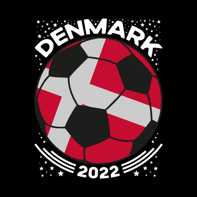 Denmark Flag Soccer Football Team by mcoshop
