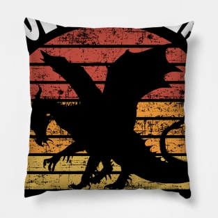 Soul Of A Wizard...Heart of A Dragon Pillow