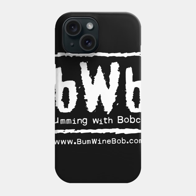 bWb Classic White Phone Case by Bumming with Bobcat