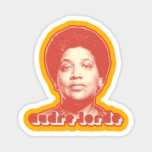 Audre Lorde / Vintage Style Fan Art Design Magnet