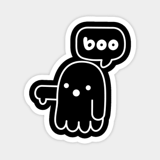 Boo Ghost Of Disapproval Magnet