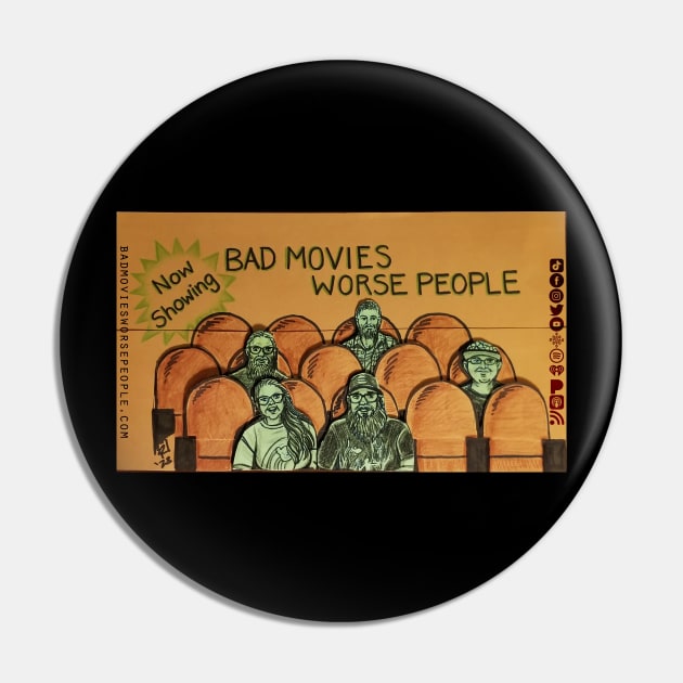 Theater Time by Ronnie Pin by Bad Movies Worse People