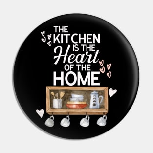 The Kitchen Is The Heart Of The Home Quote Pin