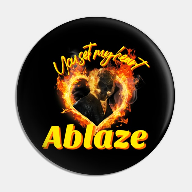 Johnny Blaze Pin by sparklyfuzzbox@gmail.com