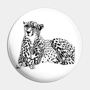 Cheetah Pin