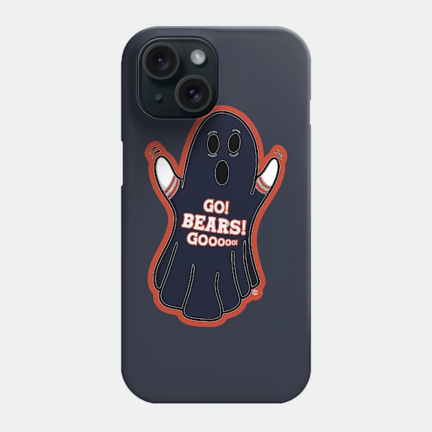 Ghost Chicago Bears Phone Case by Rad Love