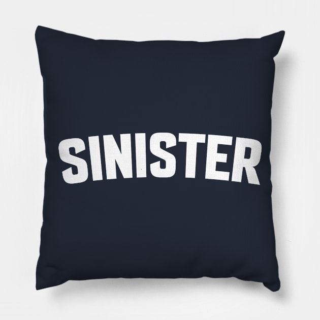 SINISTER Pillow by LOS ALAMOS PROJECT T