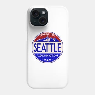 Seattle Washington Mount Rainier National Park Phone Case