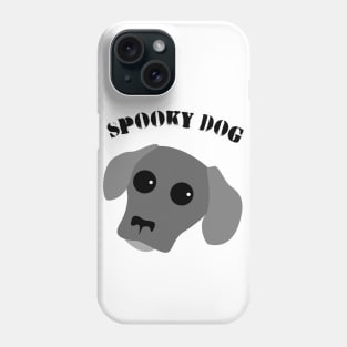 Spooky halloween dog Phone Case