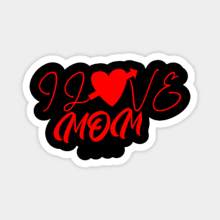 ILOVE MOM Magnet