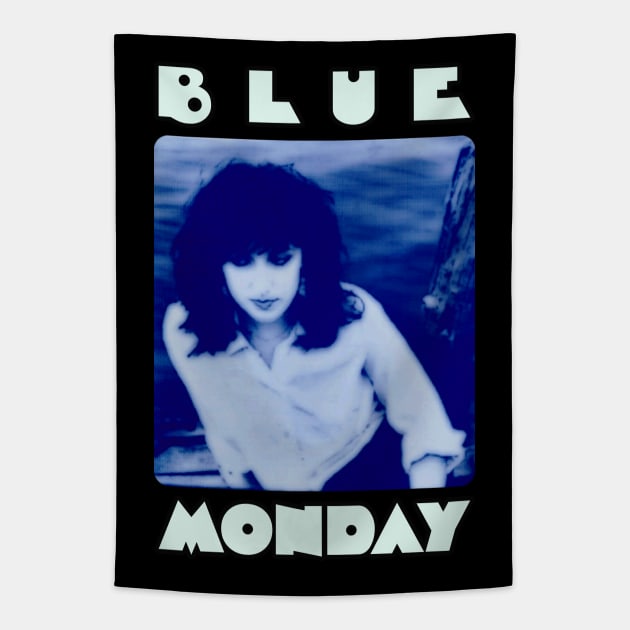 Blue Monday Tapestry by KokaLoca