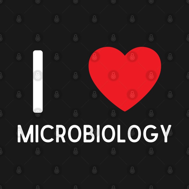 I Love Heart Microbiology by BobaPenguin