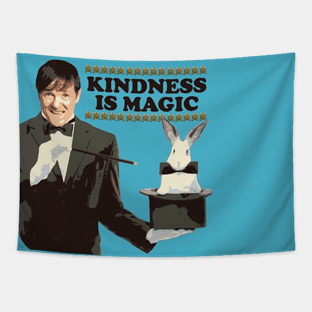 Kindness is Magic Tapestry by Pearanoia