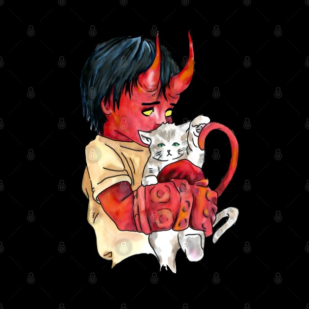 Baby Hellboy by tuiram