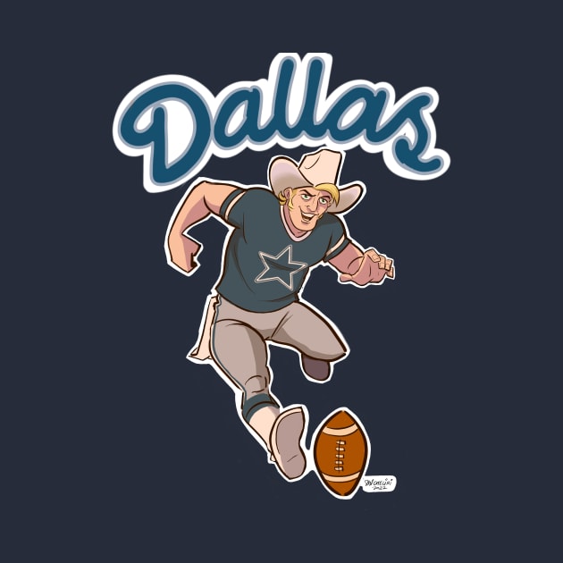 Dallas Cowboys by an Outlaw artist...