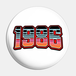 1986 Pin