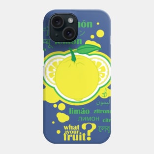 FruitHeads Lemon Phone Case