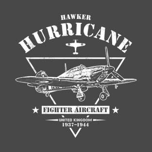 Hawker Hurricane WW2 Fighter Aircraft T-Shirt