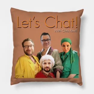 Let's Chat! Golden Girls Pillow