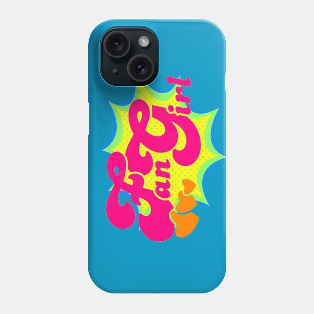 Fan Girl Comic Book Phone Case by AlondraHanley