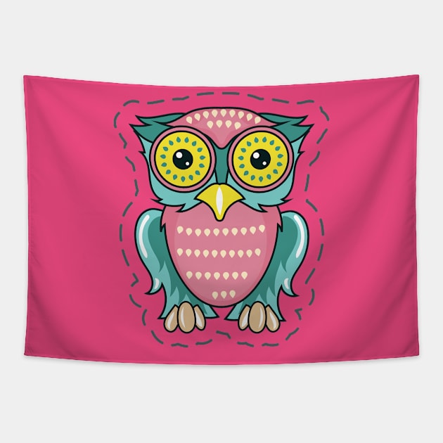 Owl Tapestry by Original_Badman