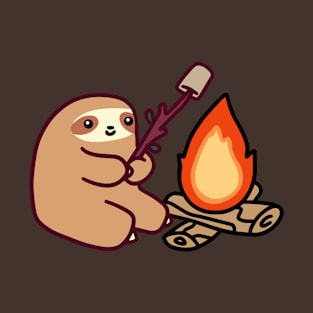 Lovely campfire sloth T-Shirt