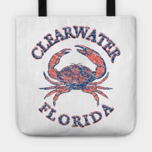 Clearwater, Florida, with Stone Crab on Wind Rose (Two-Sided) Tote