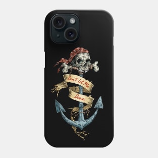 Don't Let Me Down-Skull-Anchor-Betrayal Phone Case