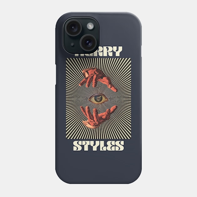 Hand Eyes Herry Styles Phone Case by Kiho Jise