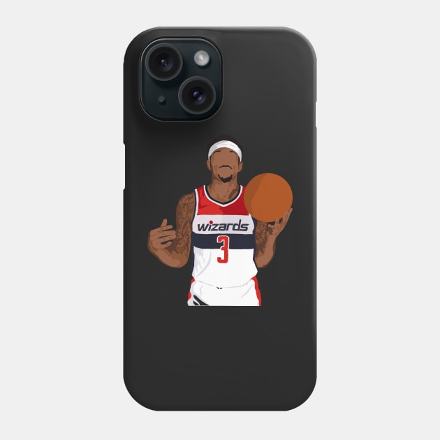 Bradley Beal- Washington Wizards Phone Case by ActualFactual