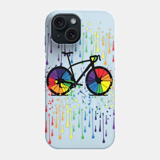 Rainbow bicycle 2 Phone Case