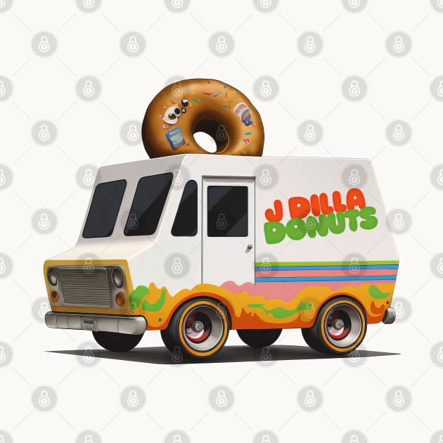 J Dilla Donuts Van by DankFutura