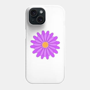 Purple Daisy Phone Case